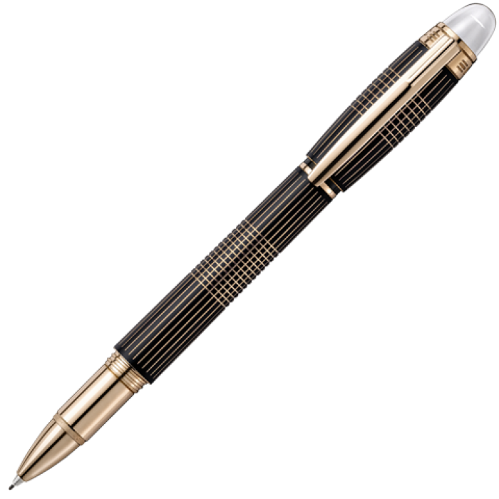 MB-106868 Ручка-ролер "StarWalker Red Gold Metal"
